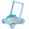 Peter Rabbit: Block Trolley - Wooden Push & Pull Toy, ABC Illustrated Blocks, Stack-Build-Learn, Licensed, FSC Certified, Toddler & Kids Ages 1+